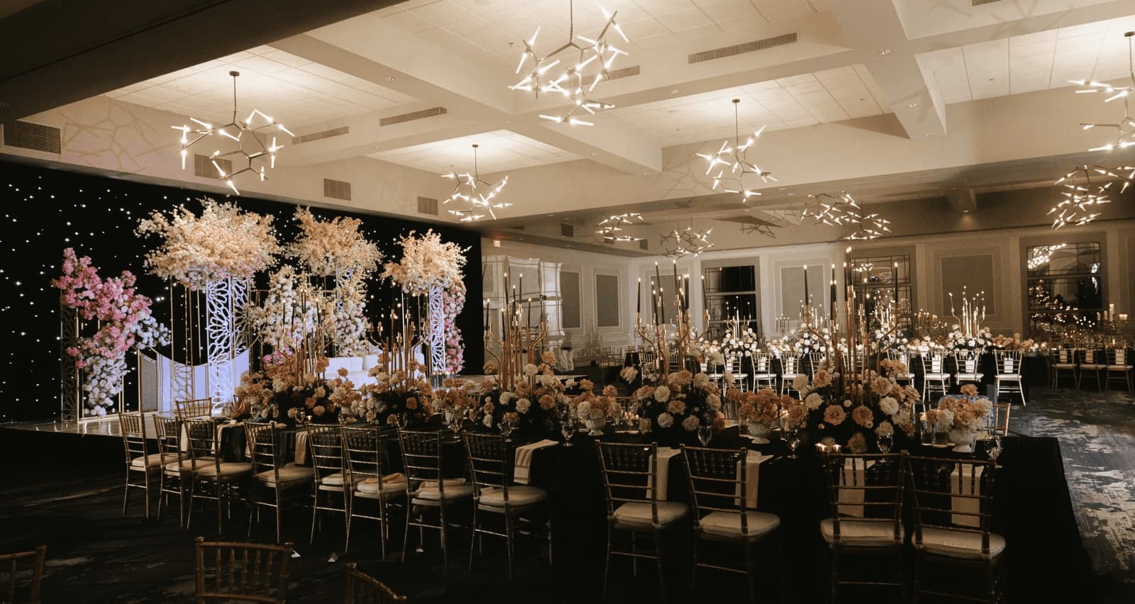 Designing a Reception Stage That Becomes the Heart of the Celebration