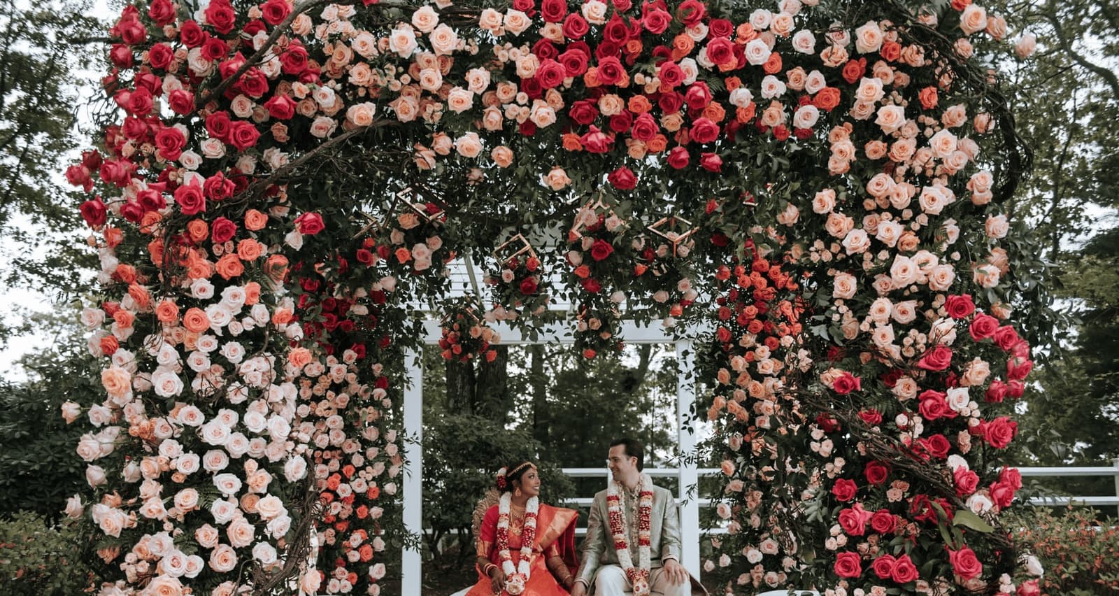 How to Layer Florals and Lighting for a Romantic Garden Wedding