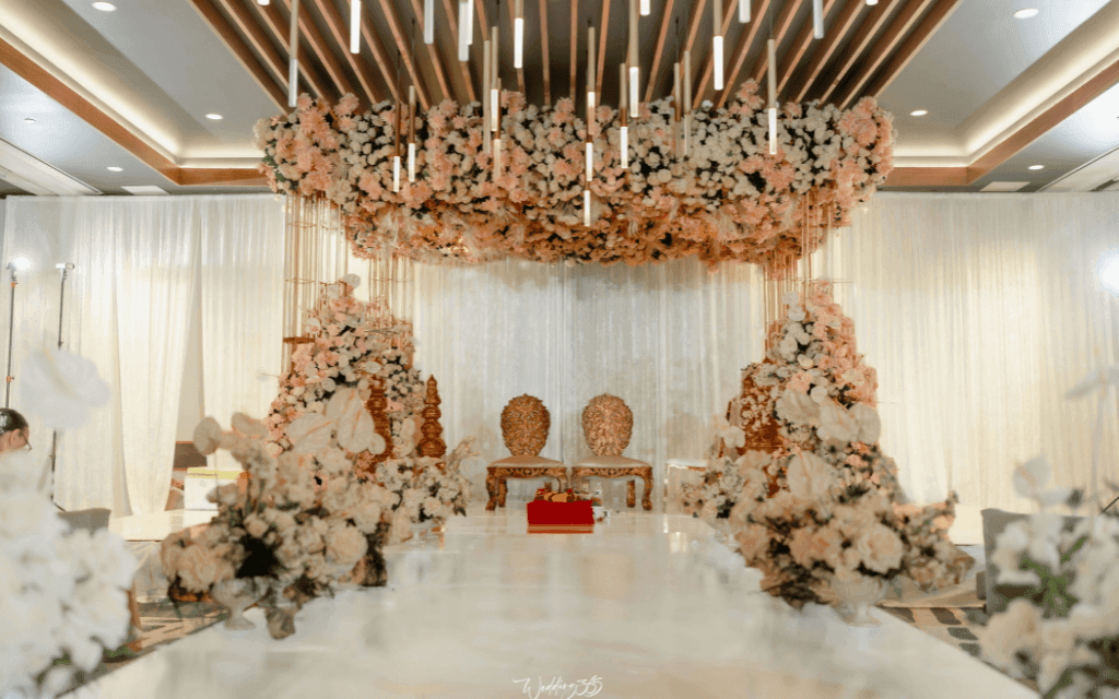 Royal Wedding Decor with Rich Colors, Grand Details and Timeless Elegance