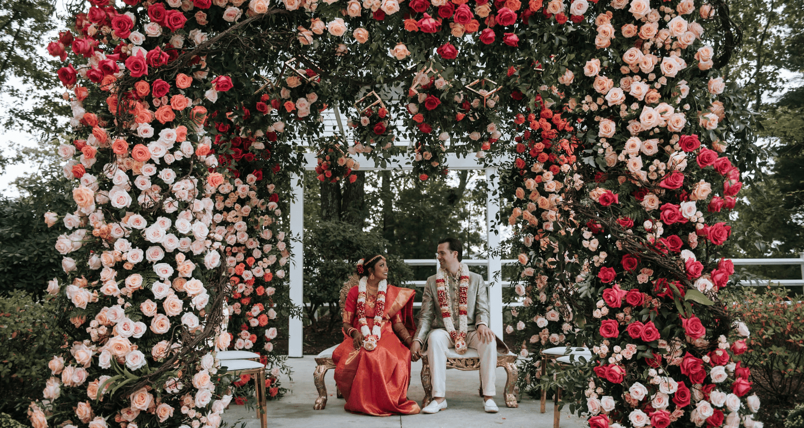 Outdoor Wedding Reception