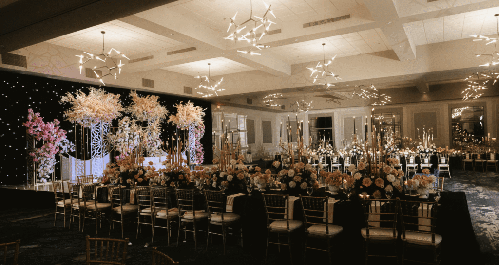 Wedding Reception Stage