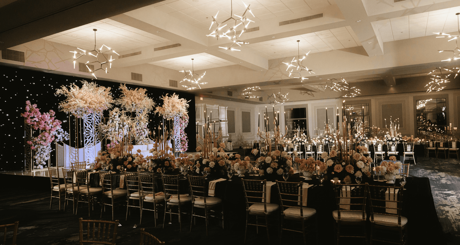 Wedding Reception Stage